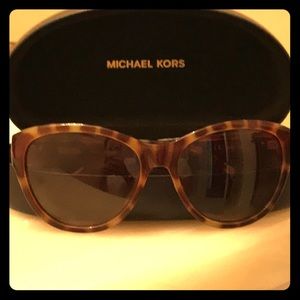 Michael Kors Totoise shell framed sunglasses.
